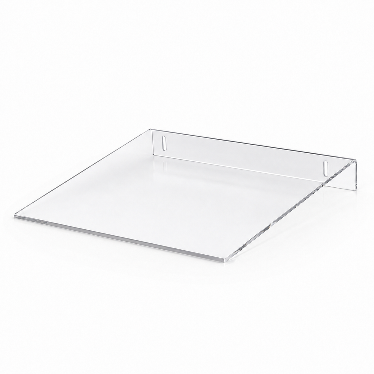 Lichtschachtabdeckung aus Acrylglas als Regenschutz 110cm x 45 cm zum Anschrauben