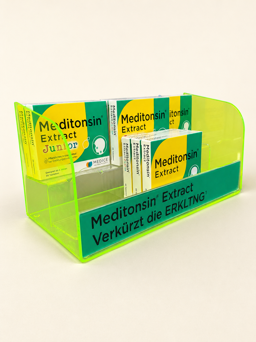 Meditonsin – Sichtwahl-Display für die Apotheke